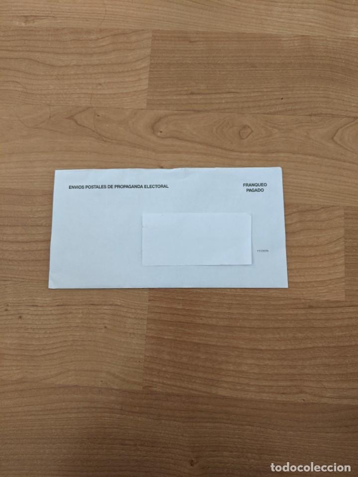 Sammelleidenschaft Andere Papierartikel: PROPAGANDA ELECTORAL