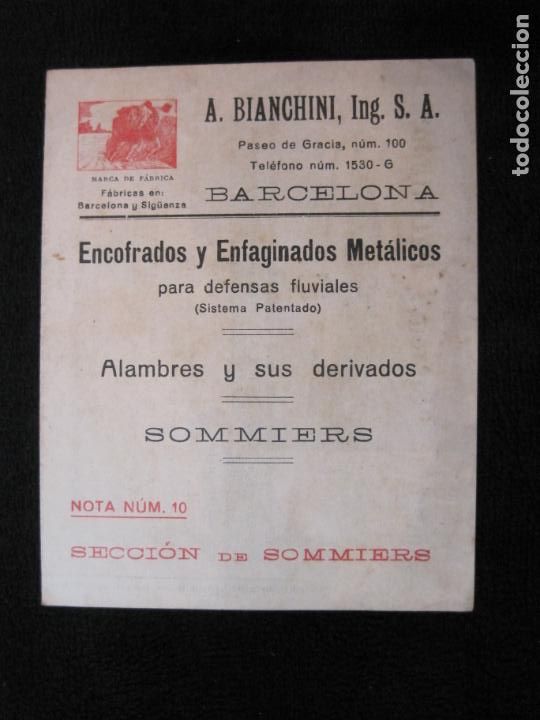 Outros artigos de papel: BARCELONA-A. BIANCHINI-ENCOFRADOS Y ENFAGINADOS METAL-CATALOGO PUBLICIDAD ANTIGUA-VER FOTOS-(K-1856)