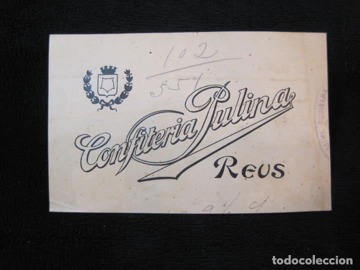 Outros artigos de papel: REUS-CONFITERIA PULINA-ORIGINAL PUBLICIDAD-VER FOTOS-(74.998)