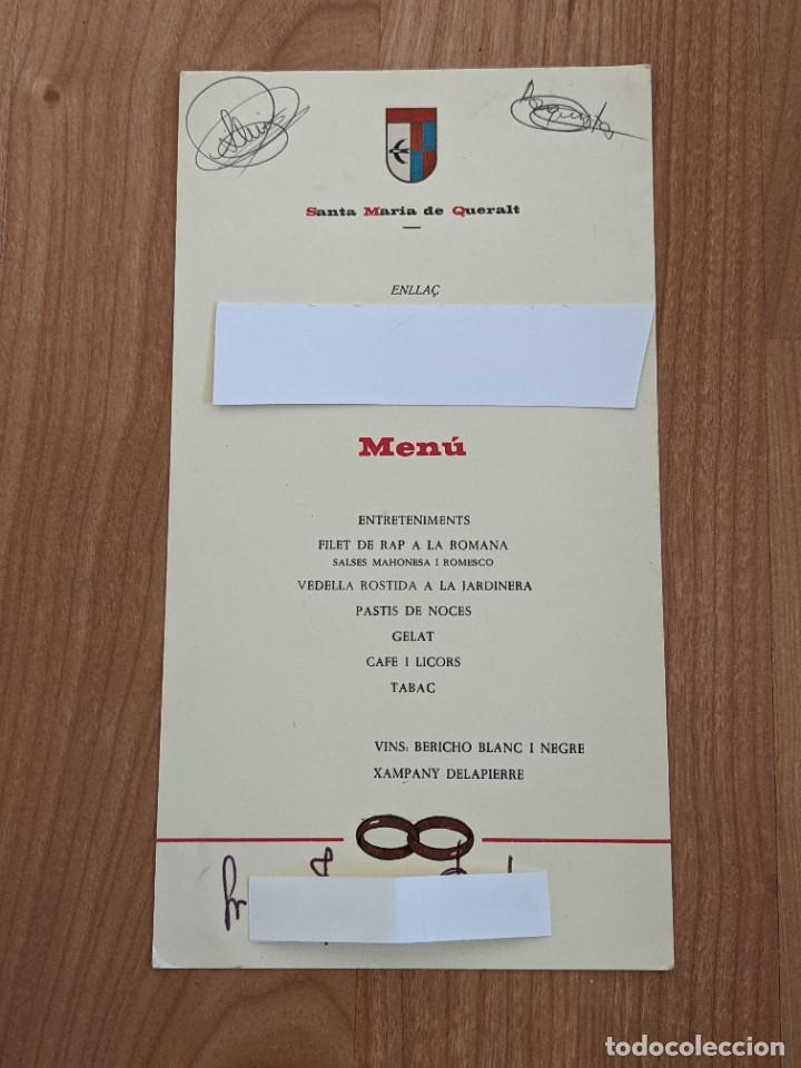Sammelleidenschaft Andere Papierartikel: ANTIGUO MEN&Uacute; BODA