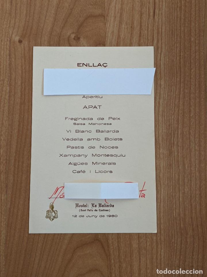 Paper Collecting Others: ANTIGUO MEN&Uacute; BODA