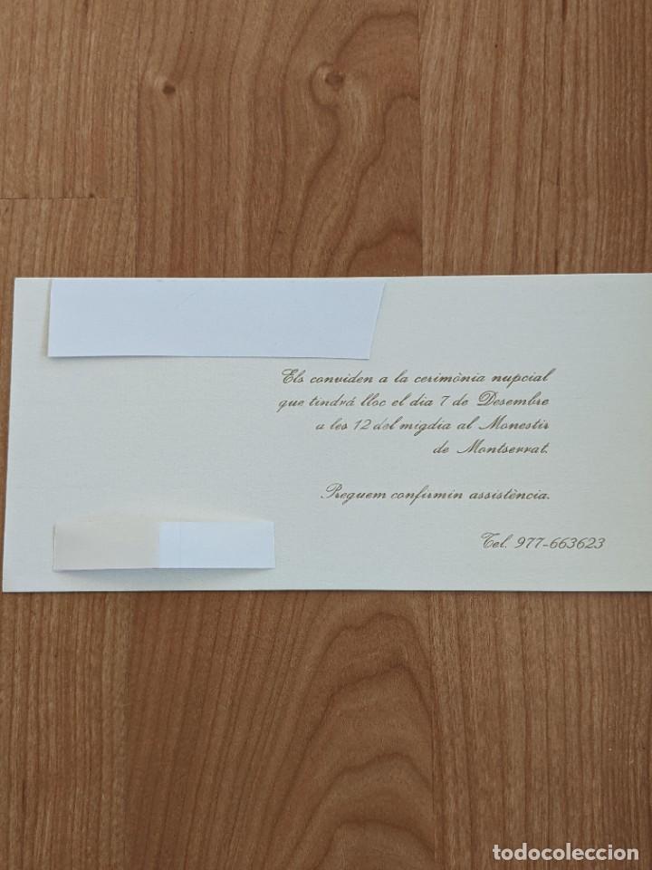 Paper Collecting Others: ANTIGUA INVITACI&Oacute;N BODA