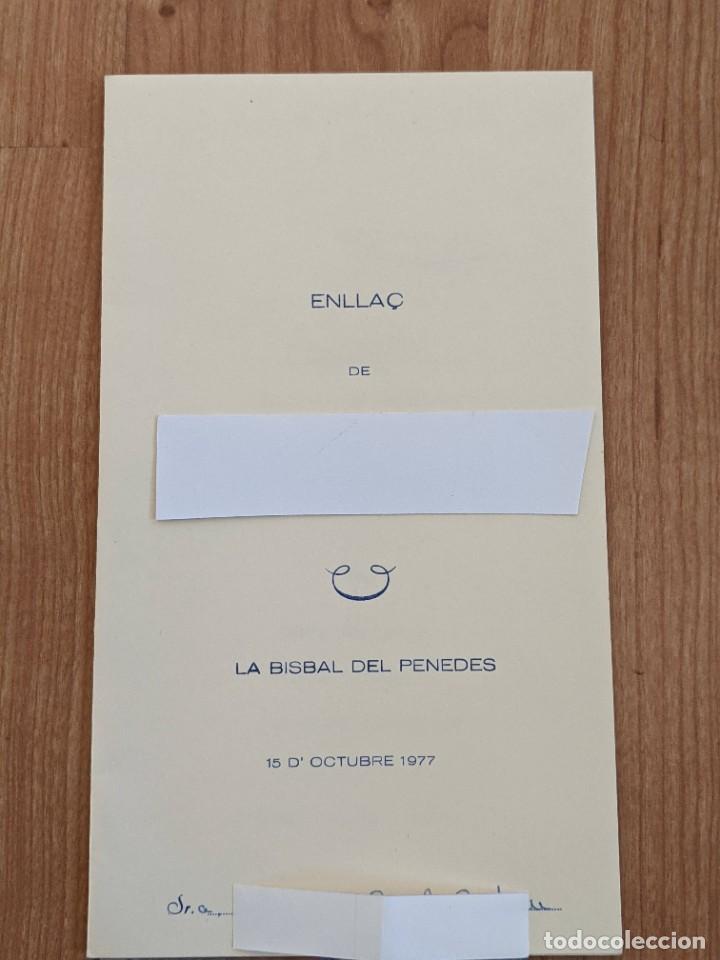 Paper Collecting Others: ANTIGUO MEN&Uacute; BODA