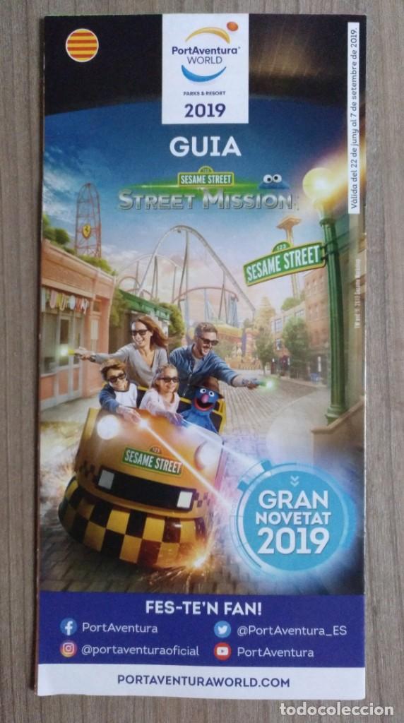 Otros Art&iacute;culos de Coleccionismo en Papel: folleto guia parque tematico port aventura 2019 (catalan) (B)