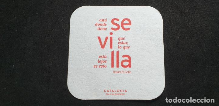 Sammelleidenschaft Andere Papierartikel: POSAVASOS-V28-II-CATALONIA ONE OF OUR DESTINATIONS-RAFAEL EL GALLO