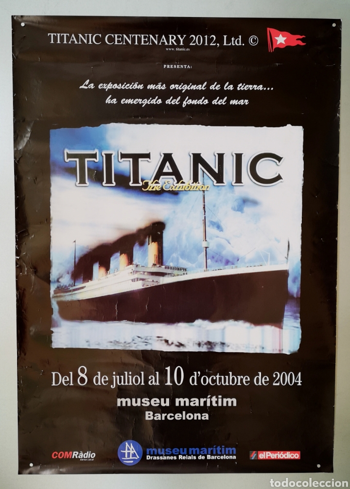 Otros Art&iacute;culos de Coleccionismo en Papel: TITANIC - EXPOSICI&Oacute;N BARCELONA - 08 07 2004