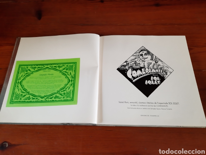 Otros art&iacute;culos de coleccionismo en papel: Sol Solet Comediants - Foto 3