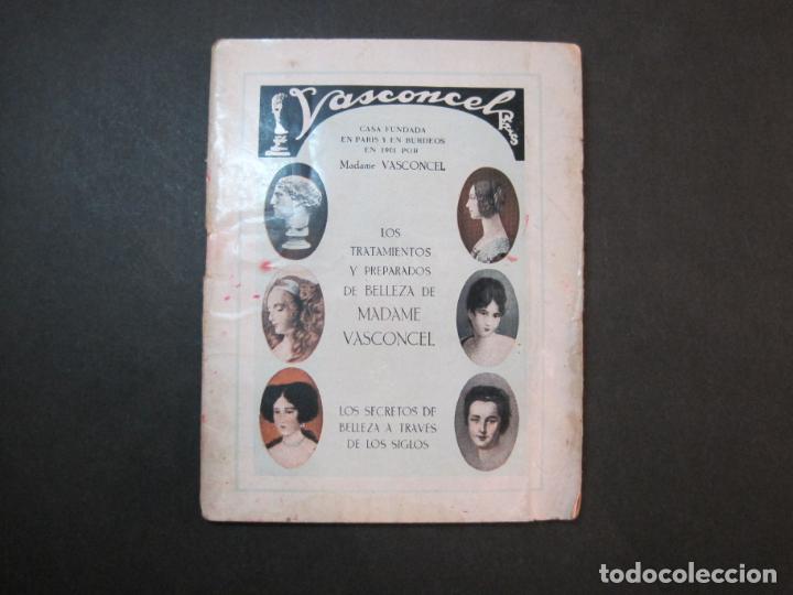 Outros artigos de papel: MADAME VASCONCEL-LOS TRATAMIENTOS Y PREPARADOS DE BELLEZA-PUBLICIDAD ANTIGUA-VER FOTOS-(K-1934)