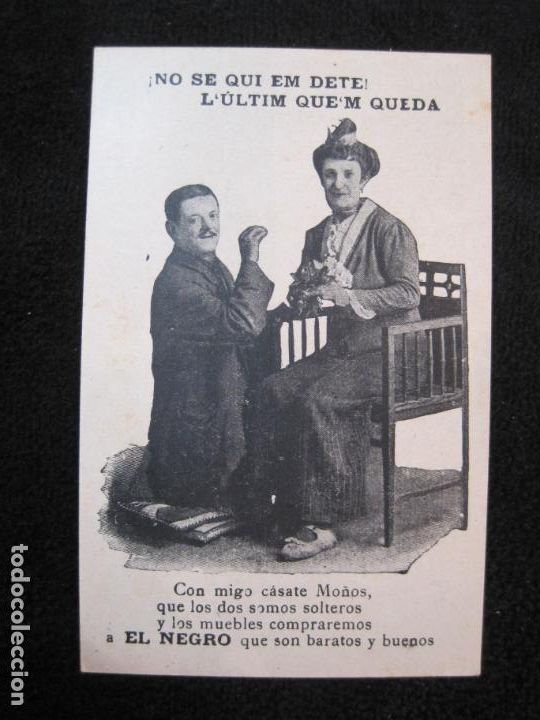 Outros artigos de papel: EL NEGRO-JOSE MASIA PANICELLU-PUBLICIDAD ANTIGUA-(77.786)
