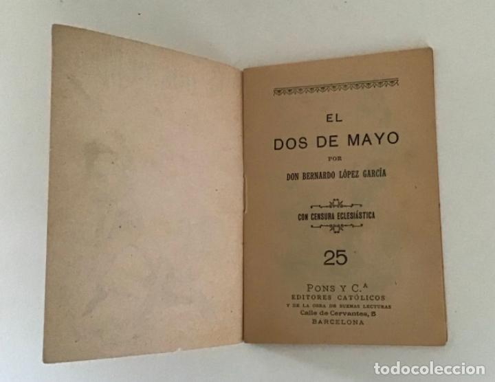 Otros art&iacute;culos de coleccionismo en papel: EL DOS DE MAYO, LIBRILLO - Foto 2