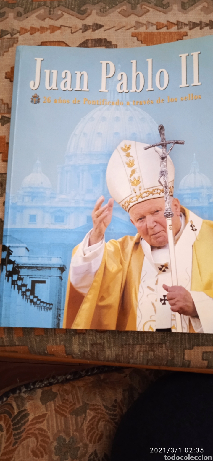 Otros art&iacute;culos de coleccionismo en papel: JUAN PABLO II 26 A&Ntilde;OS DE PONTIFICIA A TRAV&Eacute;S DE LAS SELLOS FALTAN DOS SELLOS(E3)