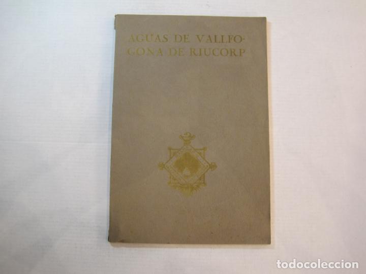 Paper Collecting Others: BALNEARIO VALLFOGONA DE RIUCORB-AGUAS DE VALLFOGONA DE RIUCORP-A&Ntilde;O 1925-VER FOTOS-(K-2024)