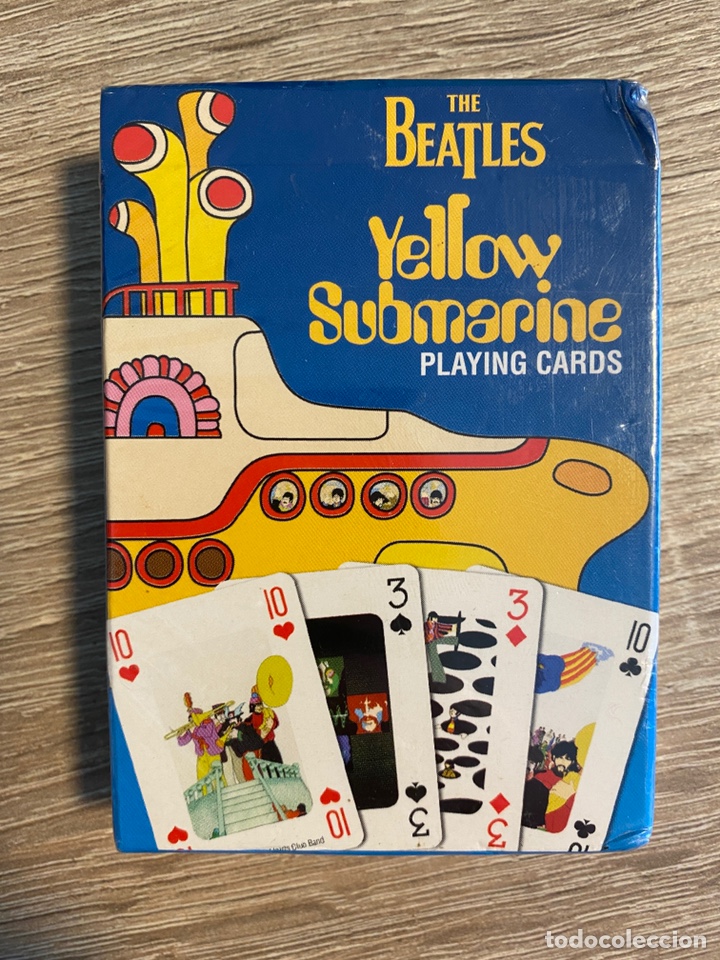 Otros art&iacute;culos de coleccionismo en papel: Cartas p&oacute;ker The Beatles Yellow Submaruine