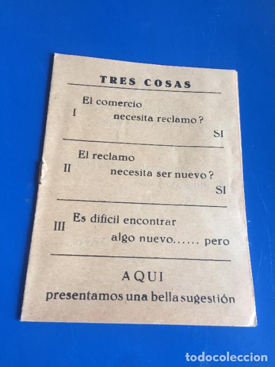 Otros Art&iacute;culos de Coleccionismo en Papel: Antiguo folleto / propaganda empresa anunciadora AGIF a&ntilde;os 30-40