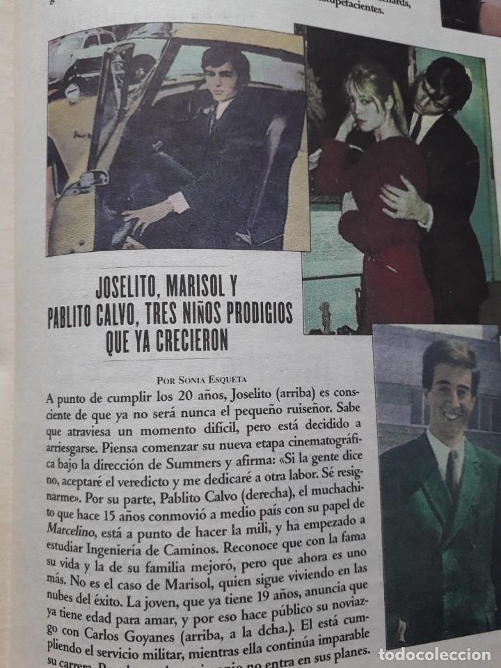 Otros Art&iacute;culos de Coleccionismo en Papel: JOSELITO, MARISOL Y PABLITO CALVO, NI&Ntilde;OS PRODIGIO CRECIDOS. RECORTE &acute;DIARIO DEL SIGLO XX&acute;,1967