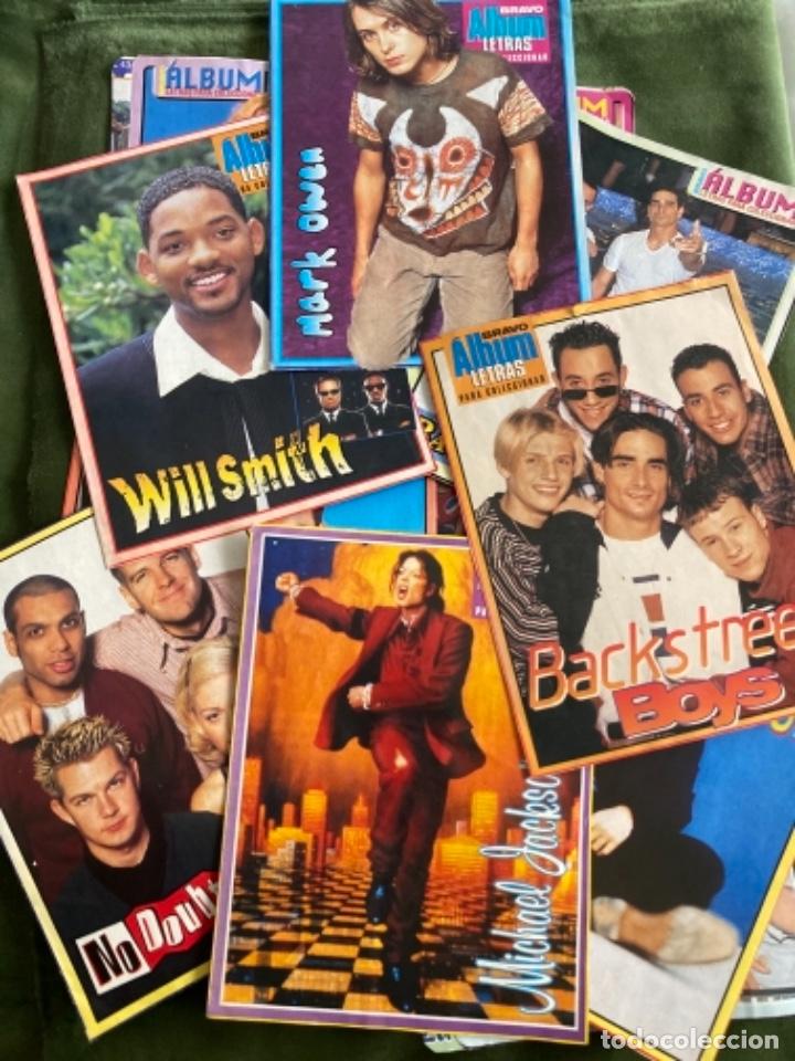 Otros Art&iacute;culos de Coleccionismo en Papel: LOTE ALBUM BRAVO LETRAS PARA COLECCIONAR MICHAEL JACKSON WILL SMITH Y M&Aacute;S