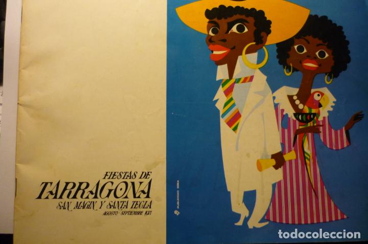 Otros art&iacute;culos de coleccionismo en papel: programa fiestas s.magin y sta.tecla tarragona 1971 44 pag.articulos,fotos,.publicidad etc.