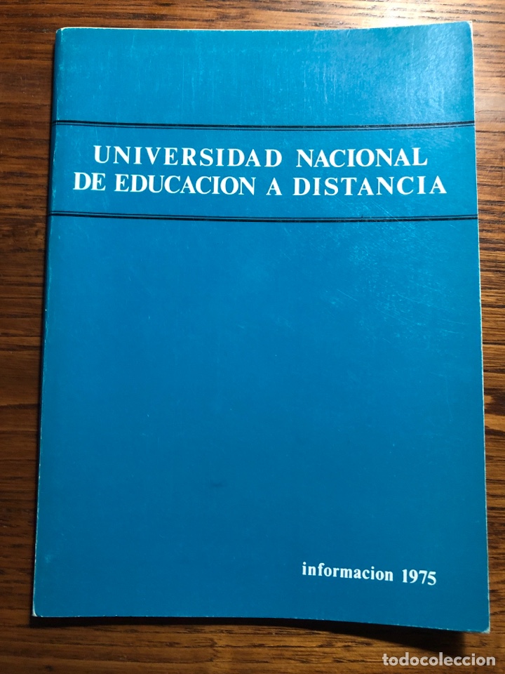 Otros Art&iacute;culos de Coleccionismo en Papel: LIBRO MANUAL UNIVERSIDAD NACIONAL DE EDUCACI&Oacute;N A DISTANCIA INFORMACION 1975