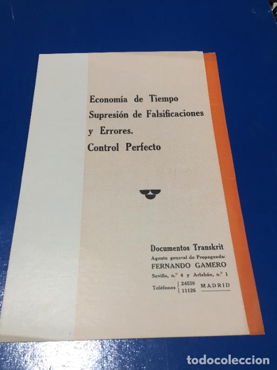 Collectionnisme Papier divers: Antiguo folleto / propaganda econom&iacute;a de Tiempo supresi&oacute;n de falsificaciones y errores Transkrit