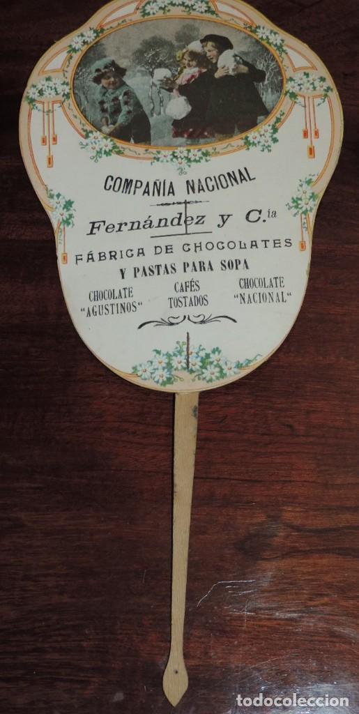 Outros artigos de papel: ANTIGUO PAY PAY CON PUBLICIDAD DE LA COMPA&Ntilde;IA NACIONAL, FERNANDEZ Y CIA. FABRICA DE CHOLATES, TAL CO