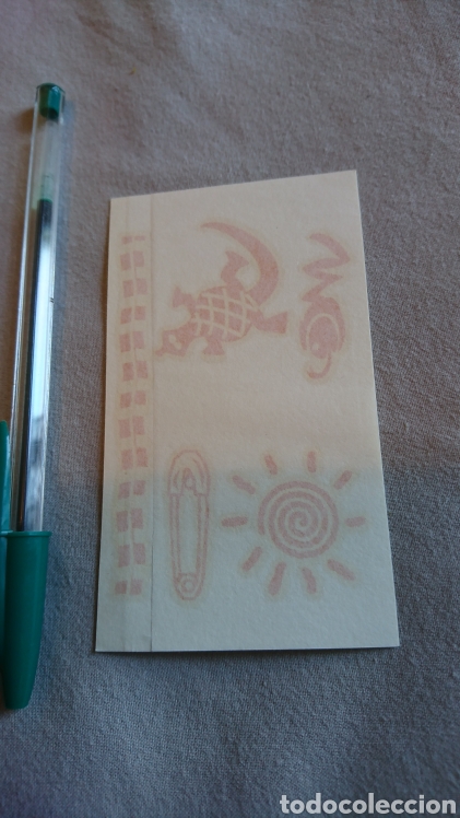 Otros Art&iacute;culos de Coleccionismo en Papel: Tatuajes calcoman&iacute;as Henna Tattoos a&ntilde;os 90 Magic Box Int. N 21