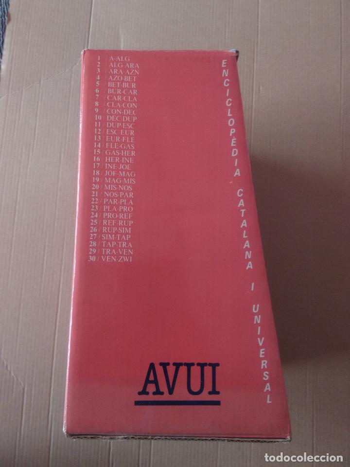 Paper Collecting Others: CAJA EXPOSITORA VAC&Iacute;A DE CART&Oacute;N ENCICLOP&Egrave;DIA CATALANA I UNIVERSAL DIARI AVUI (EN CATAL&Aacute;N)