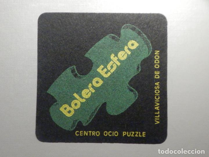 Paper Collecting Others: Posavasos Bolera Esfera - Centro de ocio Puzzle - Villaviciosa de Od&oacute;n