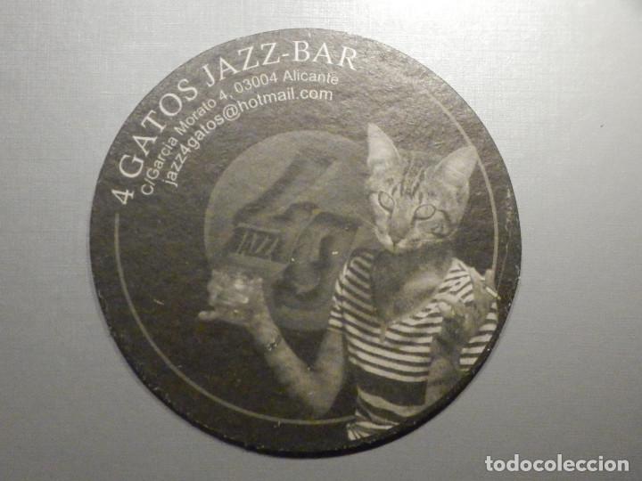 Paper Collecting Others: Posavasos - 4 gatos Jazz Bar - C/ Garc&iacute;a Morato, 4 - Alicante