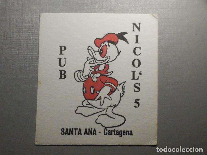 Paper Collecting Others: Posavasos - Pub Nicol&acute;s 5 - Santa Ana - Cartagena - Murcia