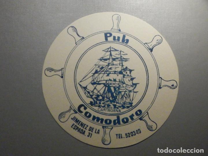 Paper Collecting Others: Posavasos - Pub Comodoro - Jimenez de la espada, 31 - Cartagena - Murcia