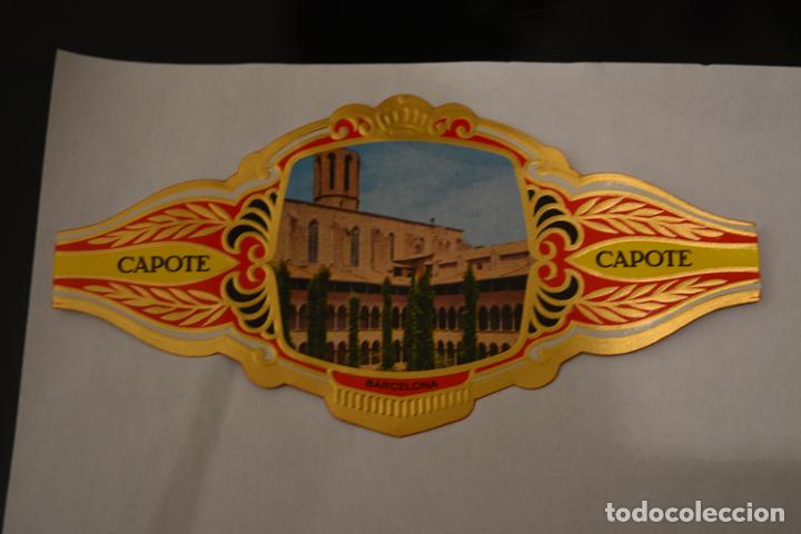 Otros Art&iacute;culos de Coleccionismo en Papel: VITOLA DE PUROS CAPOTE.SERIE ARQUITECTURA MONUMENTAL SERIE B BARCELONA