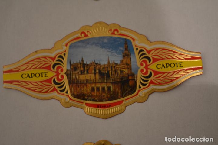 Otros Art&iacute;culos de Coleccionismo en Papel: VITOLA DE PUROS CAPOTE.SERIE ARQUITECTURA MONUMENTAL SERIE B SEVILLA
