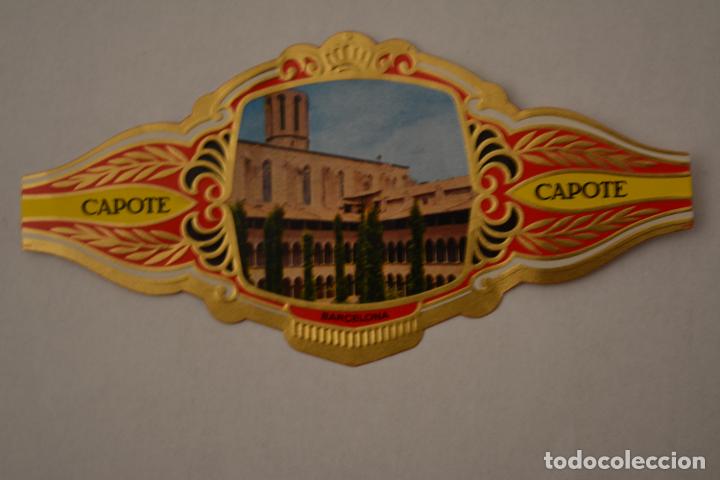 Otros Art&iacute;culos de Coleccionismo en Papel: VITOLA DE PUROS CAPOTE.SERIE ARQUITECTURA MONUMENTAL SERIE B BARCELONA