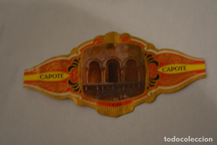 Otros Art&iacute;culos de Coleccionismo en Papel: VITOLA DE PUROS CAPOTE.SERIE ARQUITECTURA MONUMENTAL SERIE A LEON