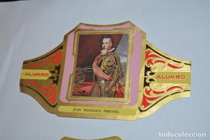 Otros Art&iacute;culos de Coleccionismo en Papel: VITOLA DE PUROS ALVARO.SERIE CUADROS DE PINTORES ESPA&Ntilde;OLES.JUAN FRANCISCO PIMENTEL