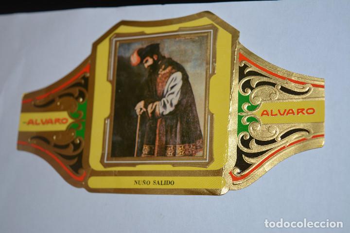 Otros Art&iacute;culos de Coleccionismo en Papel: VITOLA DE PUROS ALVARO.SERIE CUADROS DE PINTORES ESPA&Ntilde;OLES.SERIE III,NU&Ntilde;O SALIDO
