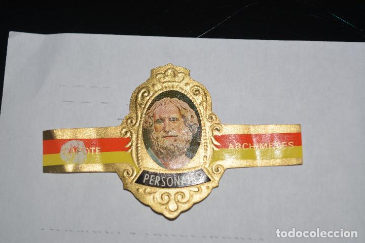 Otros Art&iacute;culos de Coleccionismo en Papel: VITOLA DE PUROS CAPOTE.COLECCI&Oacute;N PERSONAJES SERIE G.18 ARCHIMEDES