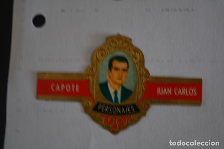 Otros Art&iacute;culos de Coleccionismo en Papel: VITOLA DE PUROS CAPOTE.COLECCI&Oacute;N PERSONAJES SERIE A.18 JUAN CARLOS
