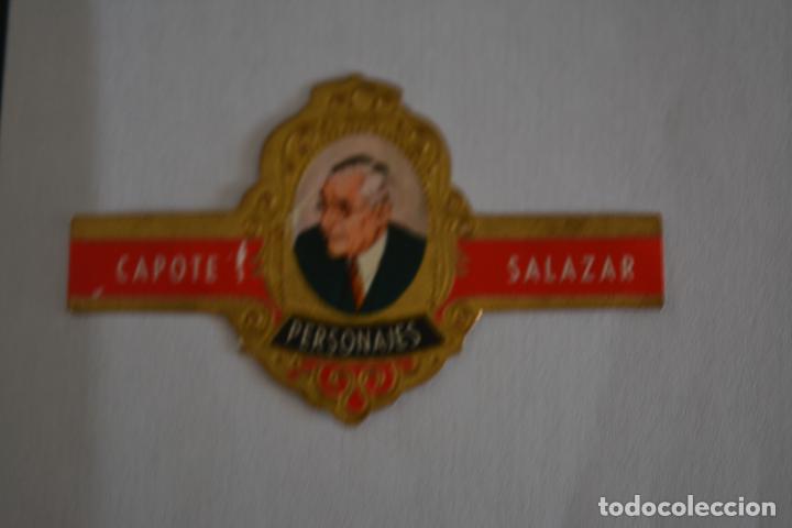 Otros Art&iacute;culos de Coleccionismo en Papel: VITOLA DE PUROS CAPOTE.COLECCI&Oacute;N PERSONAJES SERIE A.2 SALAZAR
