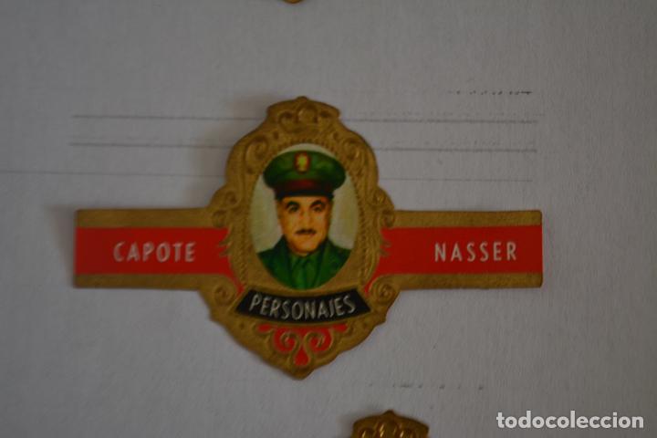 Otros Art&iacute;culos de Coleccionismo en Papel: VITOLA DE PUROS CAPOTE.COLECCI&Oacute;N PERSONAJES SERIE A.4 NASSER