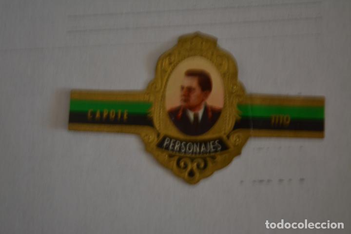 Otros Art&iacute;culos de Coleccionismo en Papel: VITOLA DE PUROS CAPOTE.COLECCI&Oacute;N PERSONAJES SERIE C.12 TITO