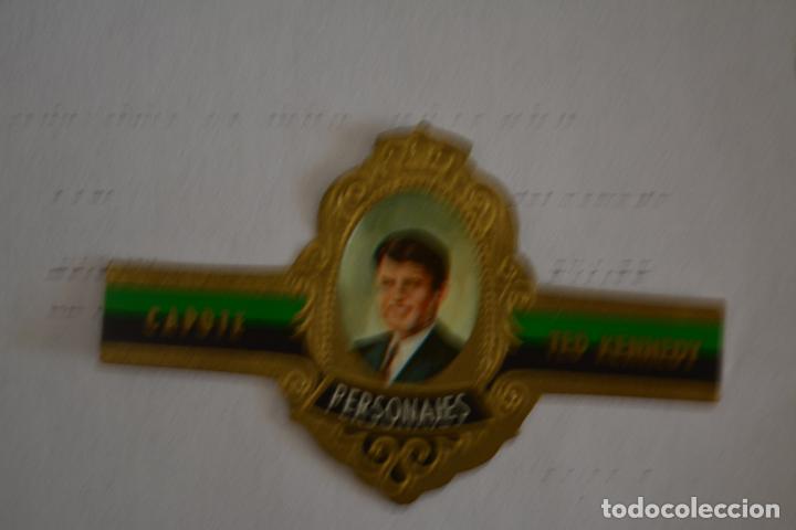 Otros Art&iacute;culos de Coleccionismo en Papel: VITOLA DE PUROS CAPOTE.COLECCI&Oacute;N PERSONAJES SERIE C.2 TED KENNEDY