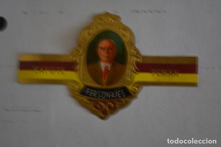 Otros Art&iacute;culos de Coleccionismo en Papel: VITOLA DE PUROS CAPOTE.COLECCI&Oacute;N PERSONAJES SERIE D.4 PEMAN