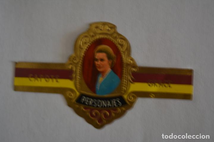 Otros Art&iacute;culos de Coleccionismo en Papel: VITOLA DE PUROS CAPOTE.COLECCI&Oacute;N PERSONAJES SERIE D.8 GRACE