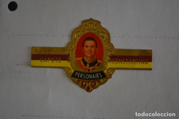 Otros Art&iacute;culos de Coleccionismo en Papel: VITOLA DE PUROS CAPOTE.COLECCI&Oacute;N PERSONAJES SERIE D.11 CONSTANTINO