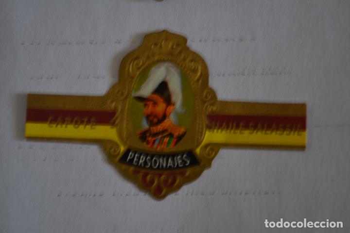 Otros Art&iacute;culos de Coleccionismo en Papel: VITOLA DE PUROS CAPOTE.COLECCI&Oacute;N PERSONAJES SERIE D.17 HALILE SALASSIE