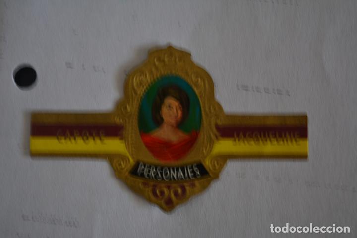 Otros Art&iacute;culos de Coleccionismo en Papel: VITOLA DE PUROS CAPOTE.COLECCI&Oacute;N PERSONAJES SERIE D.3 JACQUELINE
