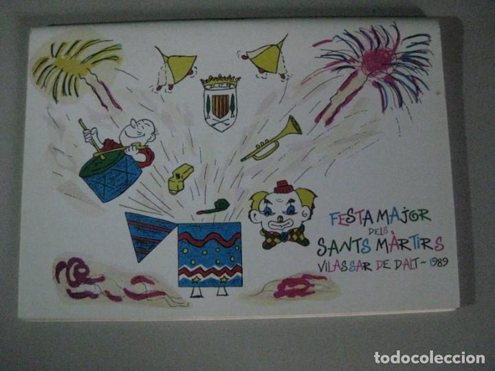Otros Art&iacute;culos de Coleccionismo en Papel: VILASSAR DE DALT - PROGRAMA DE FIESTA MAYOR SANTS MARTIRS A&Ntilde;O 1989