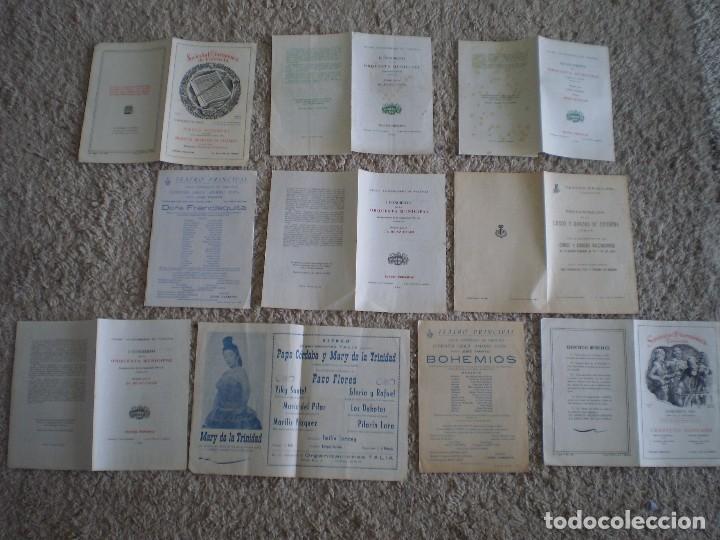 Paper Collecting Others: LOTE 10 PUBLICIDADES A&Ntilde;OS 60. VALENCIA. TEATRO RUZAFA, PRINCIPAL, PEPE CORDOBA, FLAMENCO, MUSICA....