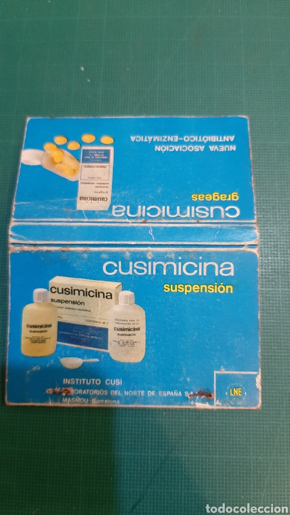 Outros artigos de papel: MEDICAMENTO CUSIMICINA GRAGEAS CAJA CERILLAS VINTAGE COLECCIONISMO COLISEVM LIBRERIA NUMISM&Aacute;TICA